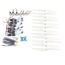 D2212 920KV CW CCW Brushless Motor 30A ESC Propeller Electronic Accessories Set for MultiCopter Hexacopter UFO Heli