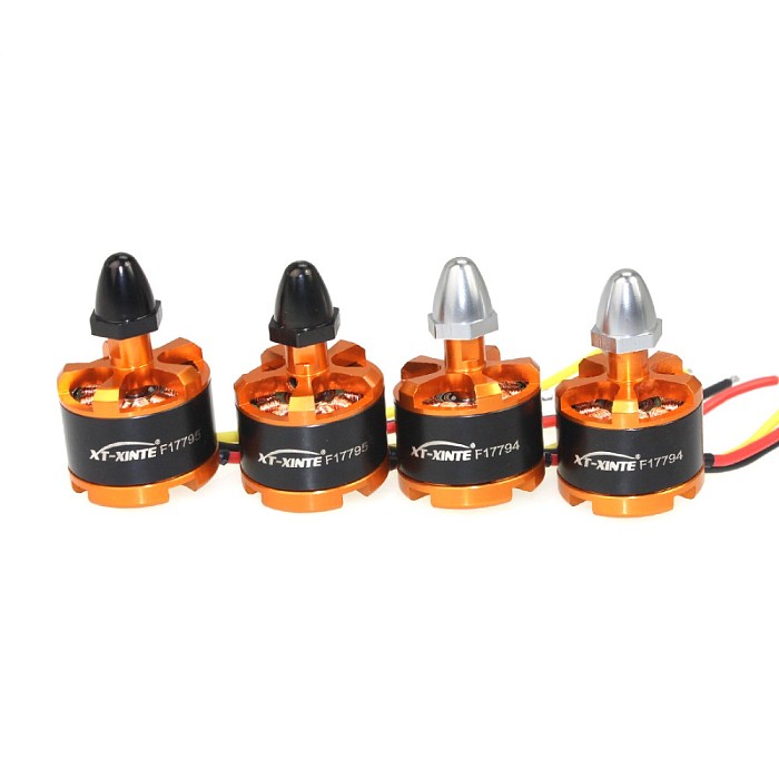 XT-XINTE 920KV CW CCW Brushless Motor for DIY 3-4S Lipo RC Quadcopter F330 F450 F550 DJI Phantom Cheerson CX-20 Drone
