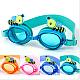 1pc Child Waterproof Anti-fog UV Protection Swim Glasses Adjustable Eyewear Swimming Goggles