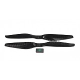 Tarot High Quality Carbon Fiber 1355 1355R Prop Propeller CW / CCW TL2829 Black for Multicopter