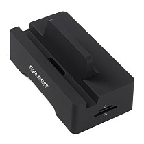 ORICO HSC2-TS-BK Desktop Media Center: 3 Ports USB 2.0 + SD/TF Charging Docking Station for Tablet PC Phone Black
