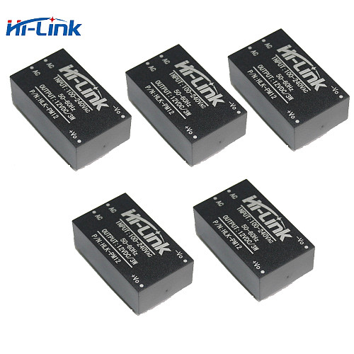 Hi-link AC-DC 220V to 12V 3W Buck Step Down Power Supply Module Converter Intelligent Household Switch HLK-PM12 UL/CE