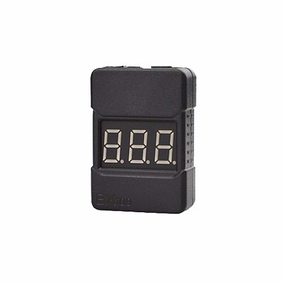 BX100 1-8S Lipo Battery Voltage Tester/ Low Voltage Buzzer Alarm/ Battery Voltage Checker with Dual Speakers