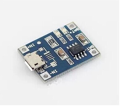 TP4056 1A Lipo Battery Charging Board Charger Module Lithium Battery DIY MICRO USB Interface Port