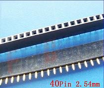 F01929 1pcs 40Pin 2.54 mm Single Row Female Pin Header , circuit board ,PCB , LED ,Computer ,Electricity meter