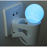 1pc 220V Energy-Saving Electro-Optical Control Induction Lamp Figure Style Night Light LED Wall Plug