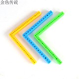 5Pcs L-Shaped Plastic Strips at Right Angles / Axis Frame / Chassis Connector Smart Car Accessories