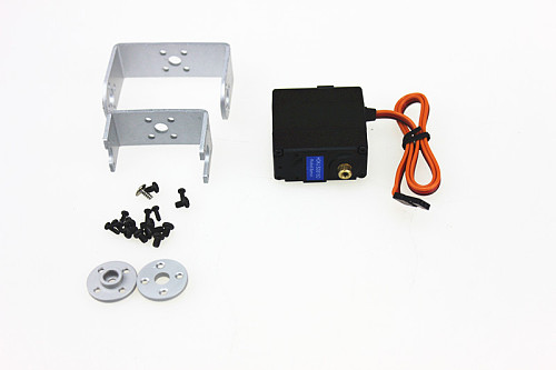 HDKJ S3315D 15Kg 60g Robot Torque Metal Gear Digital Servo Set 180 Degree Wide Angle Wingless Servo DIY Robot Smart Car