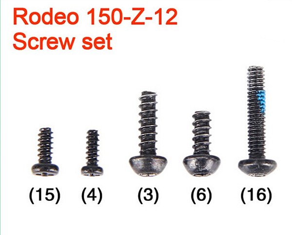 Walkera Rodeo 150 Rodeo 150-Z-12 Screw Set Spare Parts