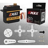 EMAX ES09MD Digital Metal Tooth Servo for 450 Helicopter RC Aircraft