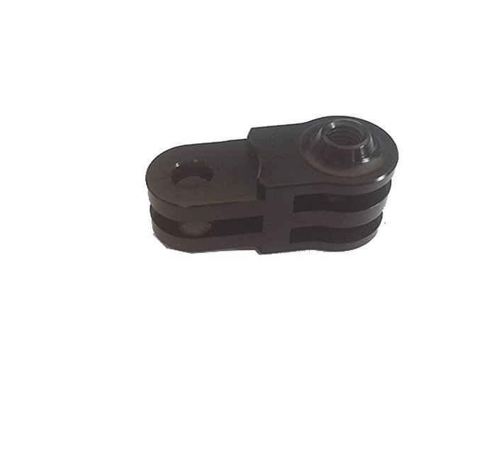 OEM Black CNC 3-way Aluminum Activity Connecter for GOPRO13 HD HERO 3 2