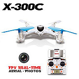 MJX X300C FPV RC Drone 2.4G 6 Axis Headless Mode RC UAV Quadcopter with Built-in HD Camera Support Real-time Video