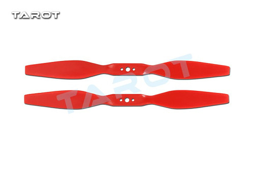 1 Pair Tarot 8 inch CW CCW Propeller Red TL2950 for Multi-axis Helicopter