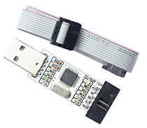 USBASP USBISP AVR ISP Download Cable 51 microcontroller programming MCU Programmer Wire