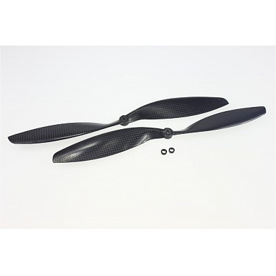 12x3.8 3K Carbon Fiber Propeller CW CCW 1238 CF Props Blade For RC Quadcopter Hexacopter Multi Rotor UFO