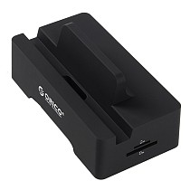 ORICO HSC3-TS-BK 3 Ports USB 3.0 + SD / TF Slot Charging Docking Station with OTG Function for Tablet PC Phone