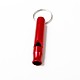 Aluminum Survival Whistle Camping Travel Essentials for Outdoor Sports Color Random