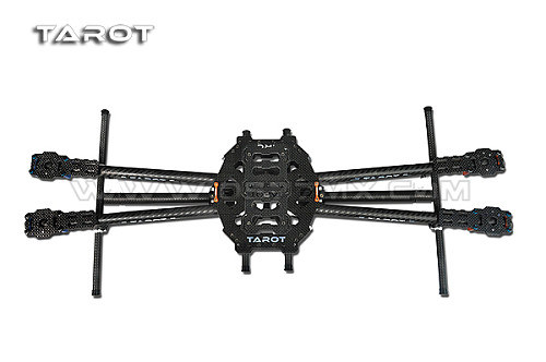 Tarot 650 Carbon Fiber 4 Axis Aircraft Fully Folding FPV Quadcopter Frame Kit TL65B01