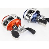 S11212 Diaodelai Fishing Tackle Ball Bearing 6.3:1 Fishing Reel Left / Right Hand Spinning Reel Orange / Blue Optional