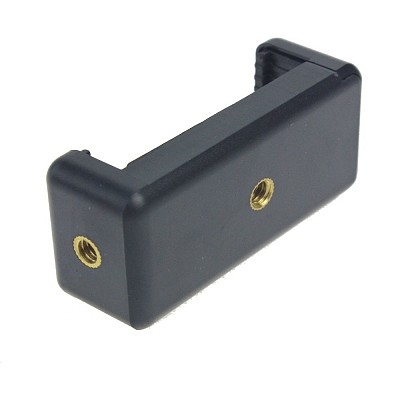 F11662 Mobile Stand Holder Clip Adapter for 56-85mm Smart Cell Phone Tripod Self Timer Handheld Grip Self-Portrait Monop