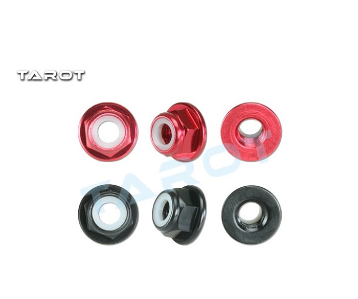 4 PCS TAROT TL2958 M5 Aluminum Self-locking Screw Nuts 2*CW 2*CCW For RC Multicopter