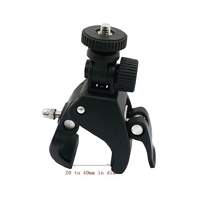 Fast Clip Release Motor Bike Roll Bar Handbar Tripod Mount Holder for GOPRO 3/3+/4/5 Camera DV