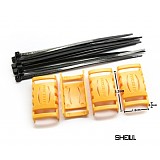 4pcs/set Speed Controller ESC Protective shell Protection Cover for RC Drone Quadcopter