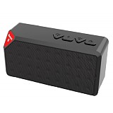 TOLEDA TLS03 Portable Hands-Free Wireless FM Bluetooth Speaker with Line-in Interface for MP3 Phone Computer CD Black