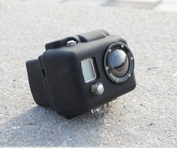 New Black Protective Dustproof Silicone Case Cover Skin for GoPro HD Hero 2