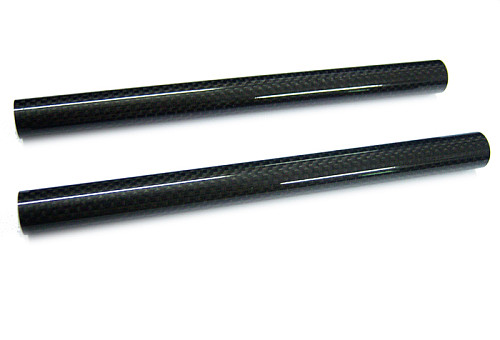 16MM 3K Carbon Fiber Tube Boom 2Pcs 16MM*14MM*185MM for Multicopter Landing Skid DJI F450