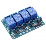 F05459 4 Channel 5V Relay Module 4 Road Relay Control Board With Optocoupler For ARM PIC AVR DSP Electronic