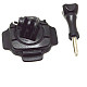 360 Degree Rotation Lock Helmet Mount Adapter w/ 3M Sticker & Screw for Gopro Hero 2/ 3 / Plug Camera GITUP GIT1 GIT2