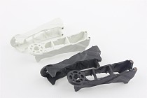 4Pcs Light Weight Frame Arm Replacement for Flamewheel HMF Totem Q250 Q330 Q2504 Quadcopter Multicopter Black and White