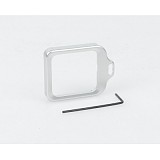 CNC Aluminum Lanyard Ring Lens Mount Set Silver for Gopro Hero3+ Hero 3 Plus