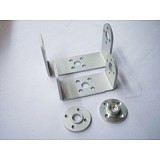 Robot servo spare parts: Metal U holder + round servo mount Bracket