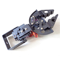 1Set Robot Clamp Gripper Bracket Servo Mount Mechanical Claw Arm Kit for MG995 MG996 SG5010 Newest Version