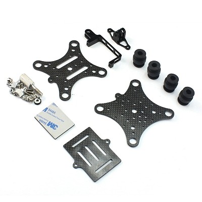 Carbon Fiber Camera Gimbal Mount FPV Damping PTZ for DJI Phantom Quadcopter Multicopter Gopro Hero 3