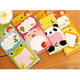 Cute Cartoon Shape Memo Pad Note Paper N-time Sticker Sticky Notes Message Book