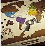 World Edition Creative Scratch Map Travel Necessities DIY Personalized Color Poster Map