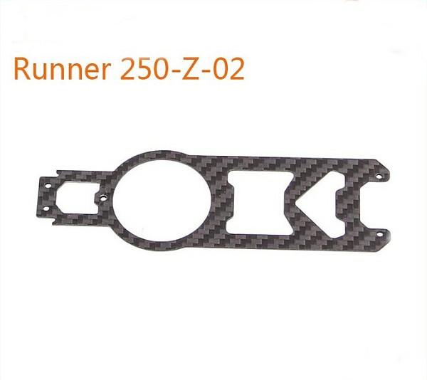 Original Walkera Runner 250 Spare parts Upper Main Board Runner 250-Z-02 Carbon Fiber Board