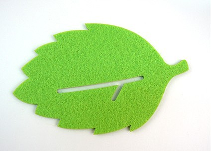50pcs Creative Green Leaf Shape Coffee Tea Bar Cup Mat Pad Cup Coaster Cushion Decoration Protector