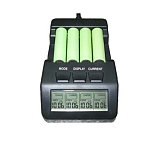 BM110 Intelligent Digital Battery Charger Tester LCD Multifunction for 4 AA AAA Rechargeable AKKU