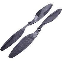 4 Pairs 12x4.5 3K Carbon Fiber Propeller CW CCW 1245 Props Cons For DJI Quadcopter Hexacopter UFO