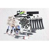 F08618-D HMF S550 F550 Upgrade Hexacopter 6-Axis Frame Kit with Landing Gear +ESC+Motor+QQ Control Board+Propellers+EMS