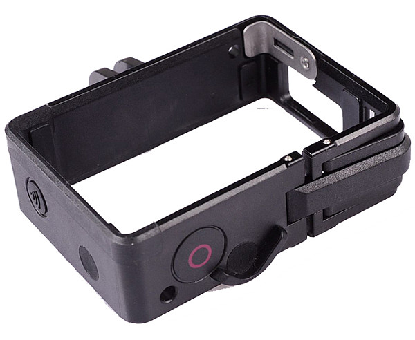Double-Purpose Standard / Expanded LCD BacPac Frame Mount Protective Housing for GoPro Hero 3 4 Plus Camera