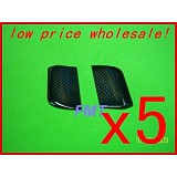 5Pairs Black Carbon Flybar Paddle For All T-rex 450