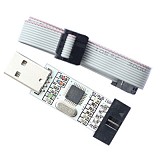 F05210 USBASP USBISP AVR ISP Download Cable 51 microcontroller programming MCU Programmer Wire