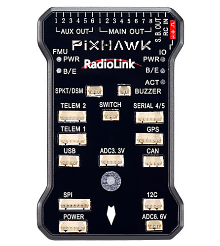 Radiolink PIX Flight Controller & Power Module Buzzer 8G TF for AT9/AT10 Remote Controller OSD DIY RC Multicopter Drone