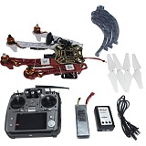 4-axis Aircraft RC Quadrocopter Helicopter RTF F450-V2 Frame GPS APM2.8 AT10 TX/RX Battery