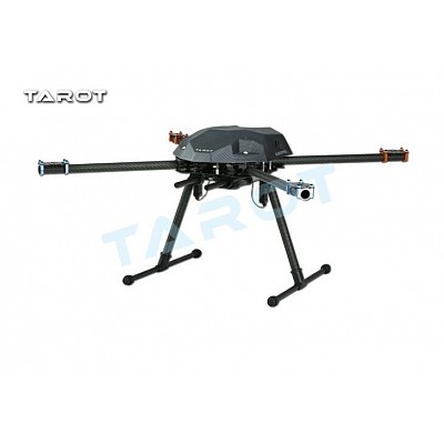 Tarot XS690 TL69A01 Sport Quadcopter with TL69A02 Metal Electric Retractable Landing Gear Skid TL8X002 Controller for FP